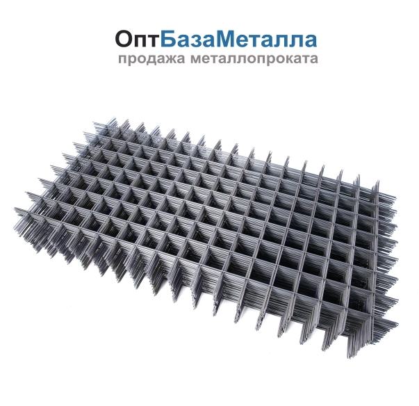 Сетка сварная н/у из проволоки ВР-1 200x200x4 мм, карта 2x3 м
