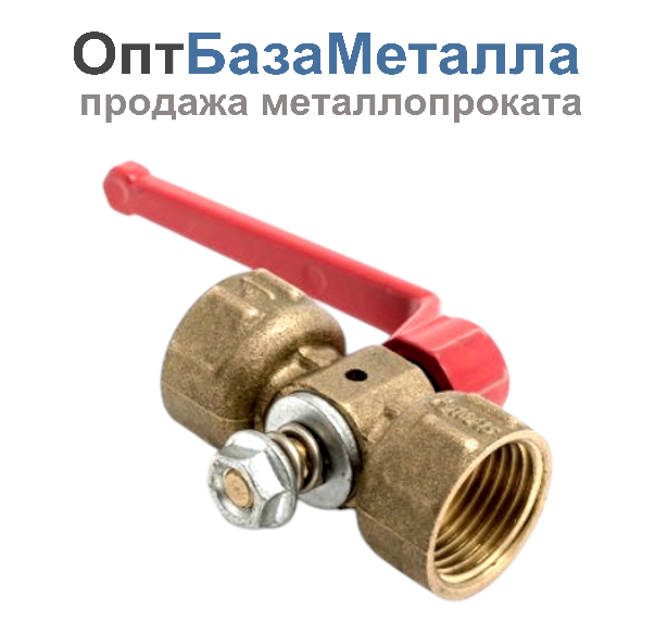 Краны латунные для манометров