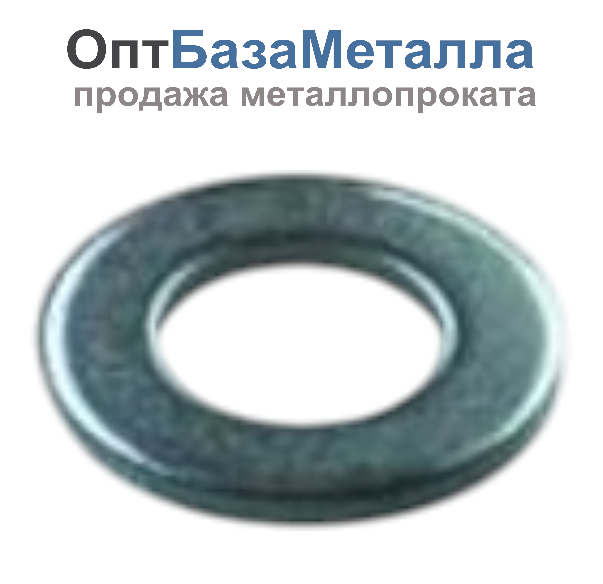 Шайба плоская 24 оцинкованный DIN 125