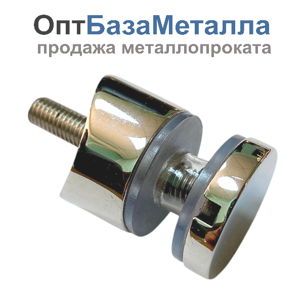 Стеклодержатель зеркало точечный 38,1, марка AISI 304