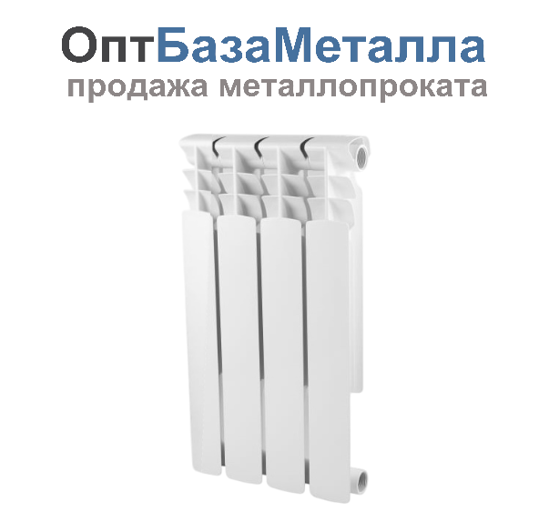 Радиатор биметаллический «Metallo» 500 12 секц 1656 Вт АТМ ГОСТ 31311-2005