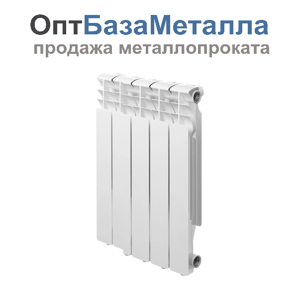 Радиатор биметаллический HALSEN 500/100 865Вт 5 секций