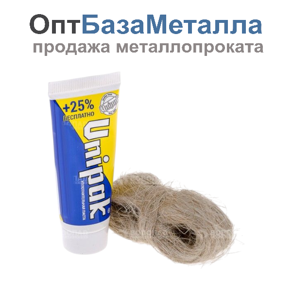 Комплект UNIPAK паста 25 г. + лён 13 г. вода, пар 8017055