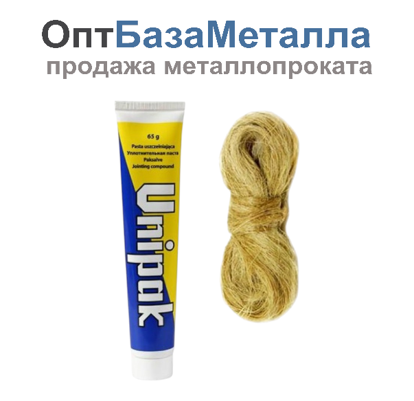 Комплект №2 UNIPAK паста 75 г. + лён 13 г. вода. пар 8017051