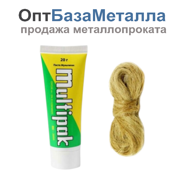 Комплект №3 UNIPAK паста 20 г. + лён 13 г. газ, вода, теплоноситель 8017056