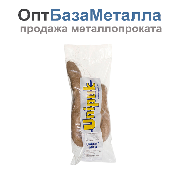 Лен сантехнический в полиэтиленовой упаковке 100г. UNIPAK 1500210