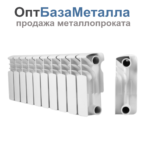 Радиатор биметаллический МС THERMA Q2 200/100 14 секций 980 Вт