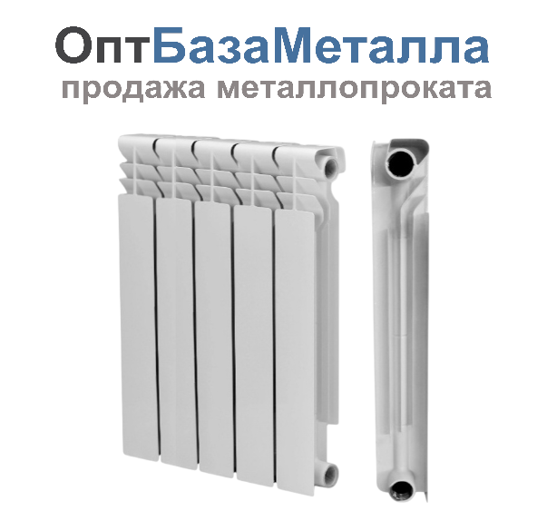 Радиатор биметаллический МС THERMA Q3 500/80 5 секций 750 Вт