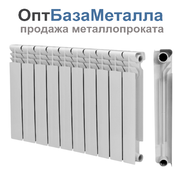 Радиатор биметаллический МС THERMA Q3 500/80 10 секций 1500 Вт