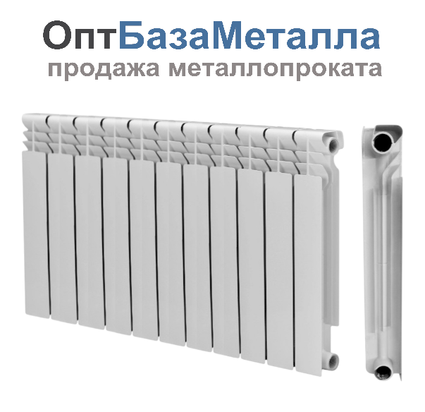 Радиатор биметаллический МС THERMA Q3 500/80 11 секций 1650 Вт