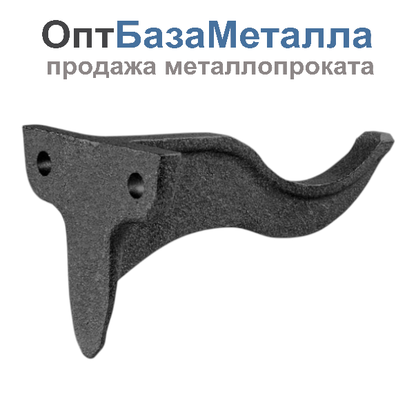 Кронштейн настенный литой чугунный для чугунных радиаторов 145мм РБ