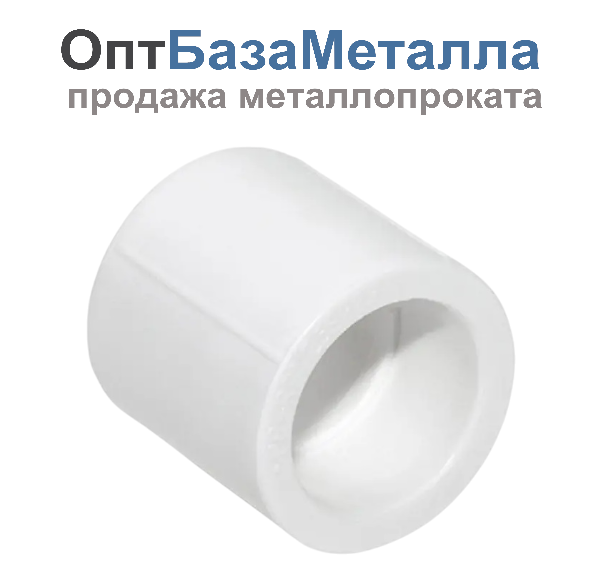 Муфта PP-R белая внутренняя пайка Дн 20 RTP РосТурПласт 10595