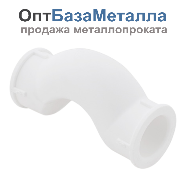 Скоба PP-R белая внутренняя пайка Дн 20 обводная с муфтами RTP РосТурПласт 10714