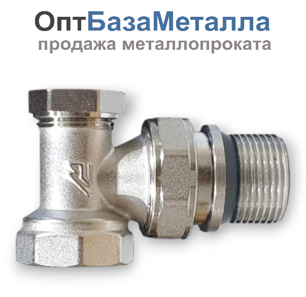 Клапан запорный радиаторный угловой 3/4 MC THERMA Q