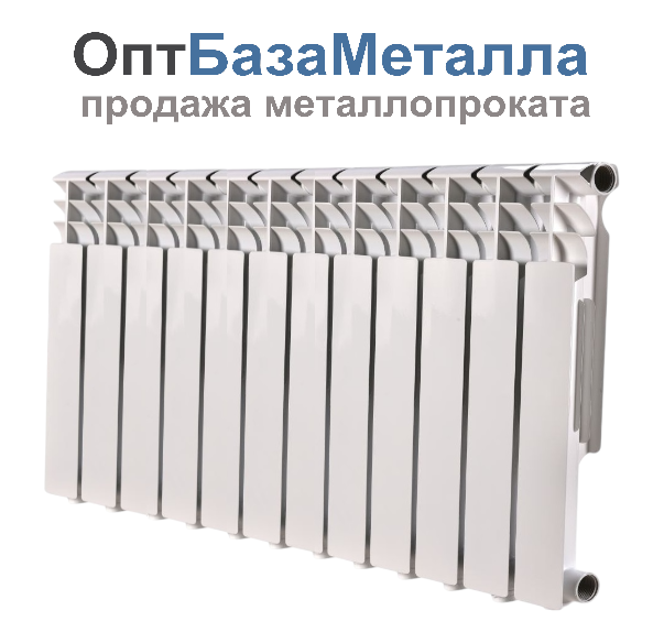 Радиатор биметаллический МС THERMA Q2 500/100 12 секций 1620 Вт