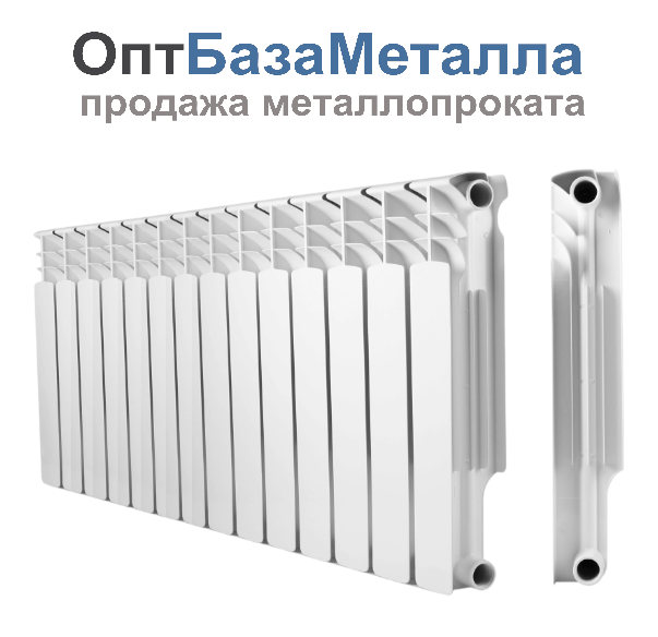 Радиатор биметаллический МС THERMA Q2 500/100 14 секций 1890 Вт