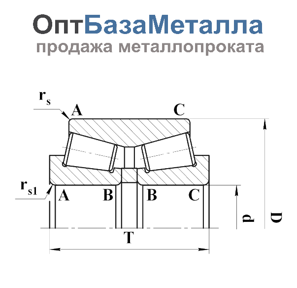 Подшипник 971/560ХМ 9СМПЗ