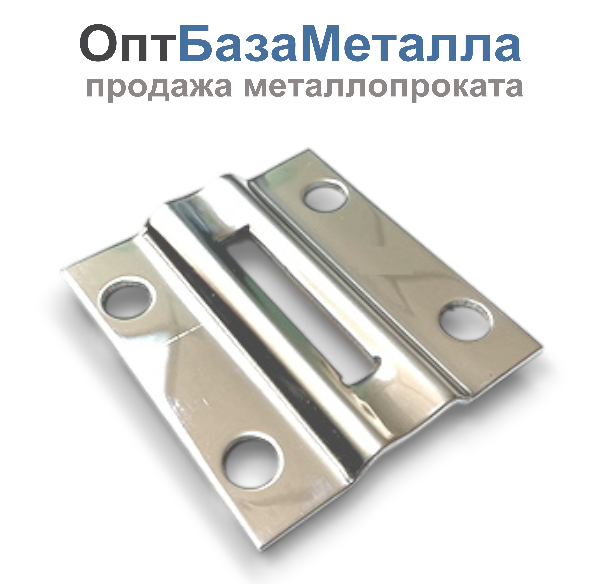 Боковой крепеж стойки сварной зеркало 38,1, марка AISI 304