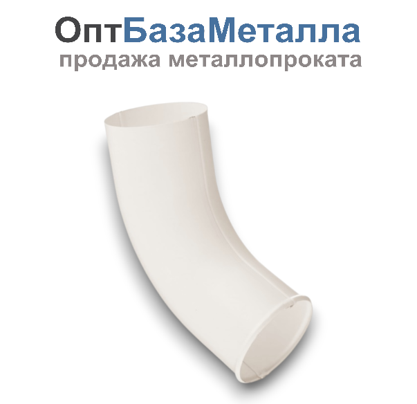 125/100 Колено трубы 60гр RAL9003