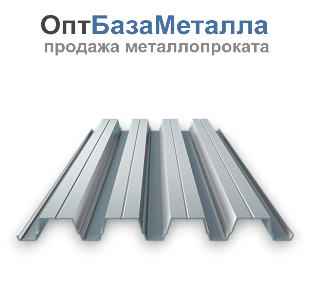 Профнастил оцинкованный Н75 0.9х750х3000