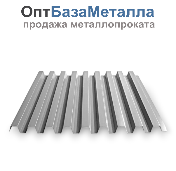 Профнастил оцинкованный С8 0.6х1150 х длина под заказ