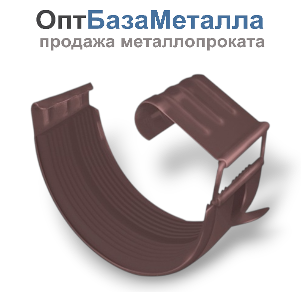 125/100 Соединитель желоба RAL8017