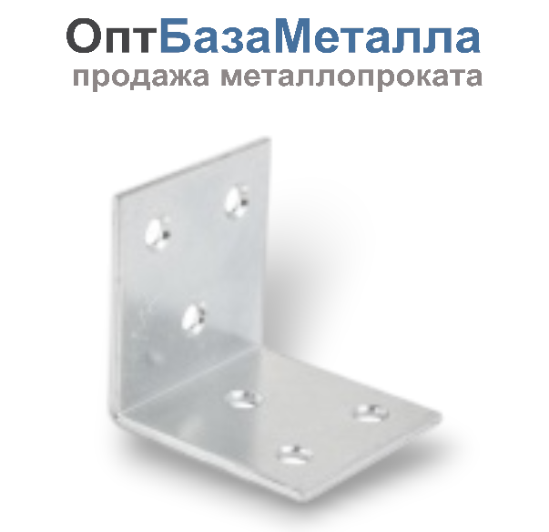 Угол мебельный KS1-25x25x30x2,0 широкий 100 шт