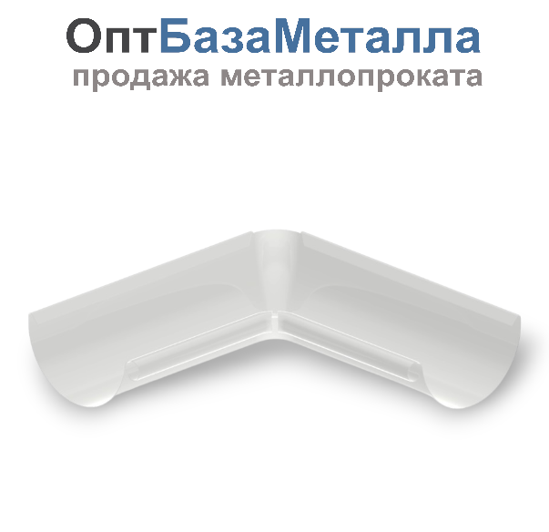 185/150 Угол желоба D185 90гр. RAL9003